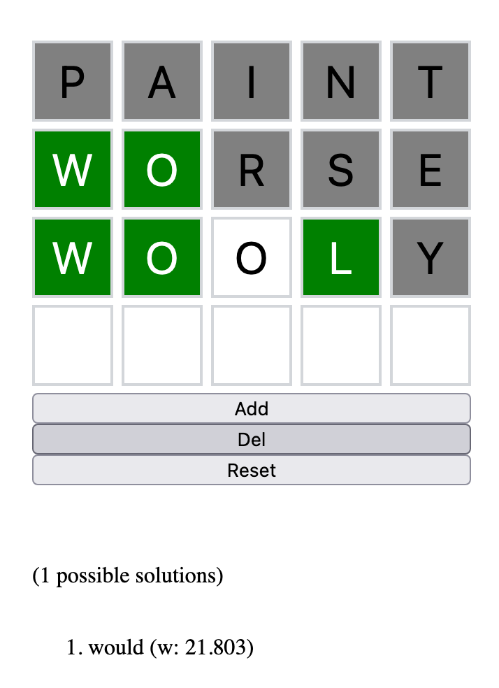 WordleSolver2